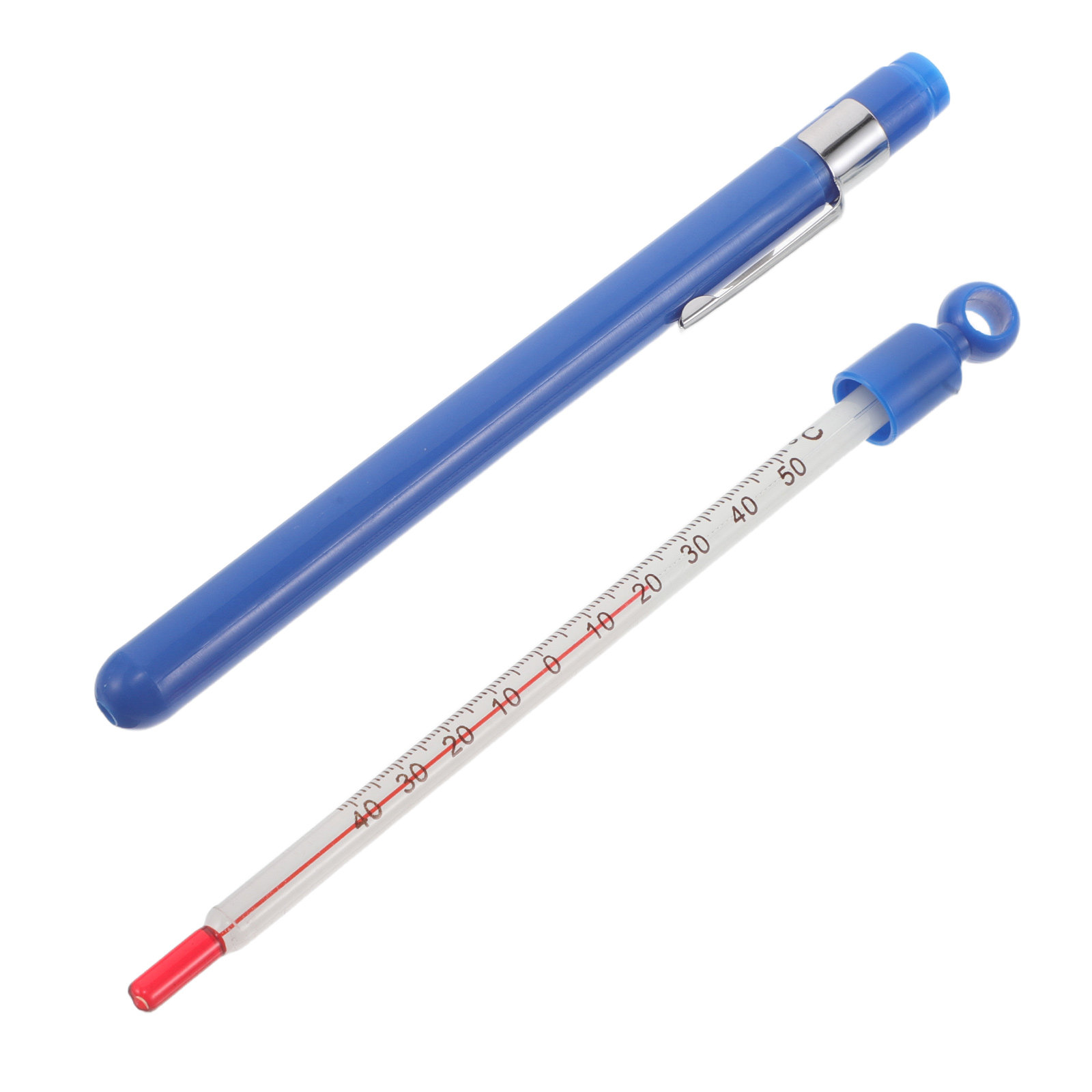 Home Cooking Usa - Termometer Anggur Kaca Indikator Suhu Mudah