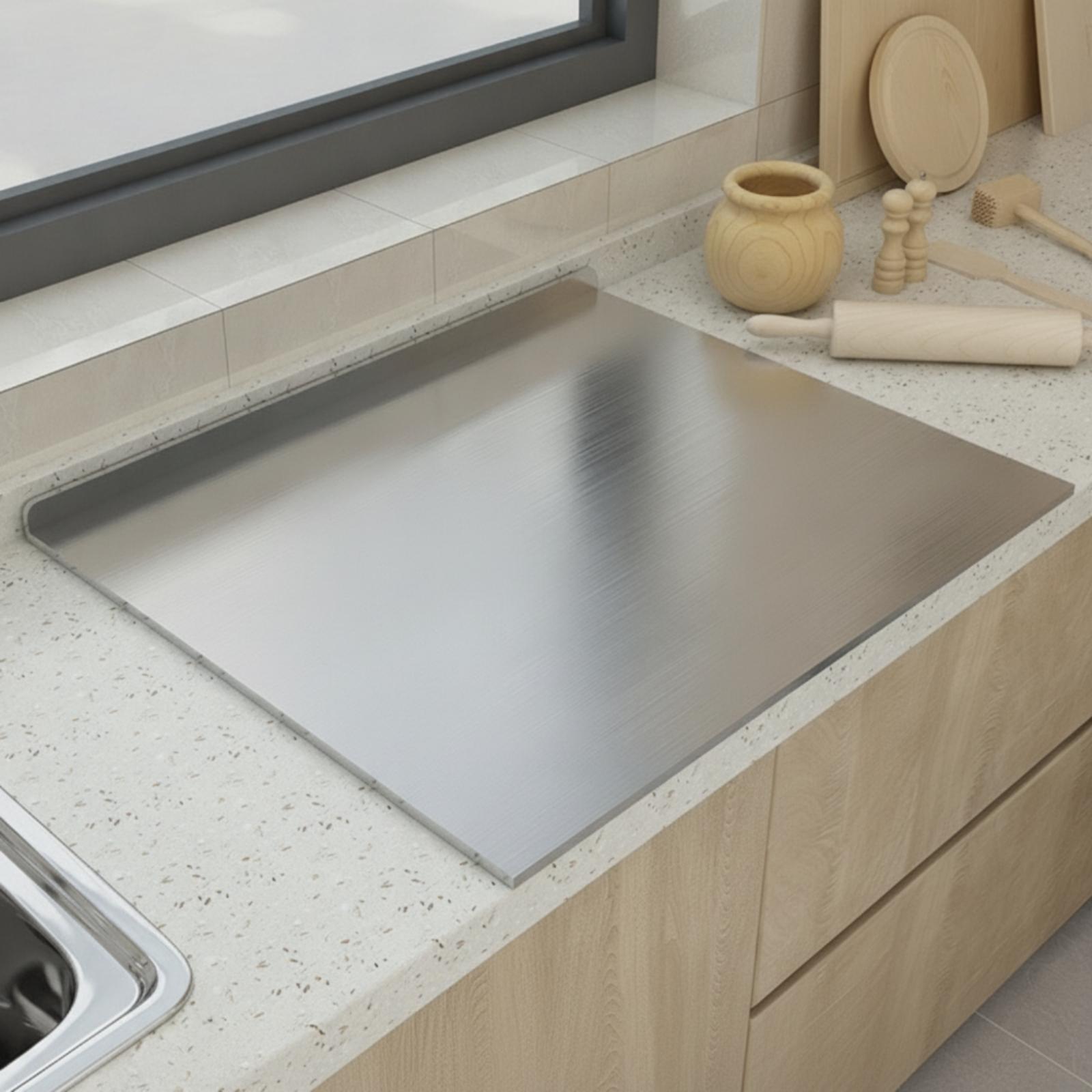 Home Cooking Usa - Papan Stainless Steel Profesional untuk Meja