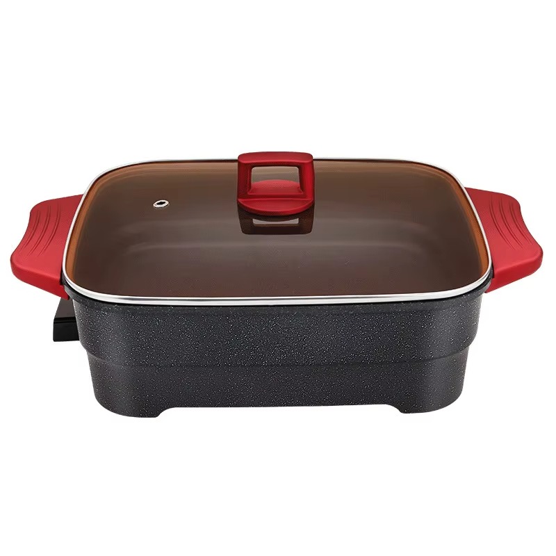 Home Cooking Usa - Panci Listrik Multifungsi untuk Rumah Tangga,