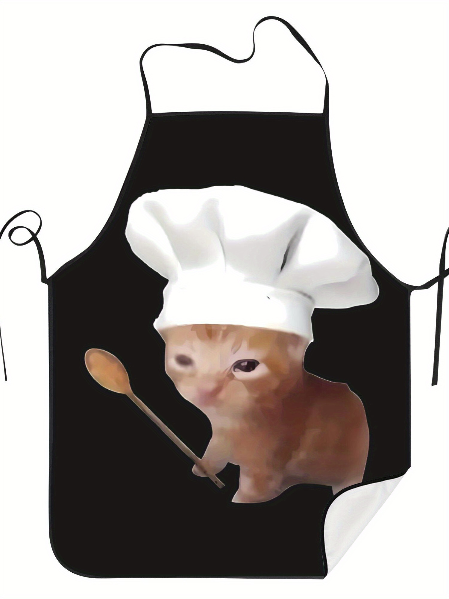 Home Cooking For Cats - Celemek Dapur Lucu dengan Gambar Kucing