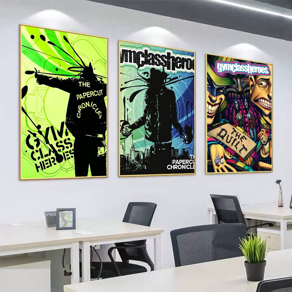 Home Cooking Classes - Band G-Gym C-class H-Heroes Poster Cetak