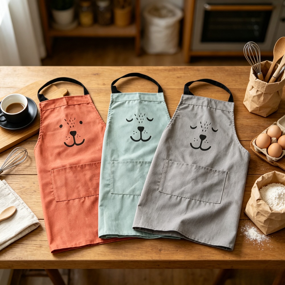 Home Cooking Classes - Celemek Dapur untuk Anak dan Dewasa,