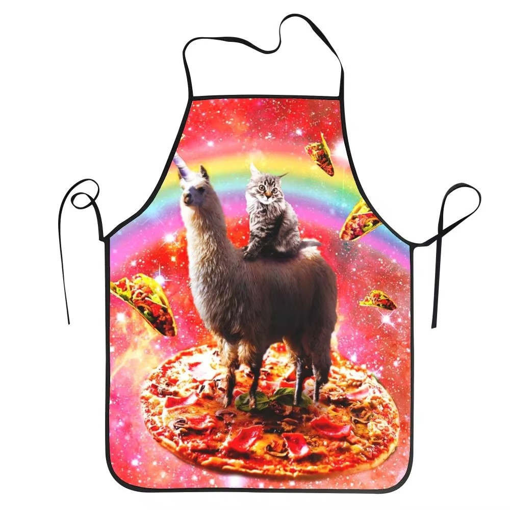 1 Buah Celemek Kucing Pizza Ru - Home Cooking For Cats ulasan dan harga