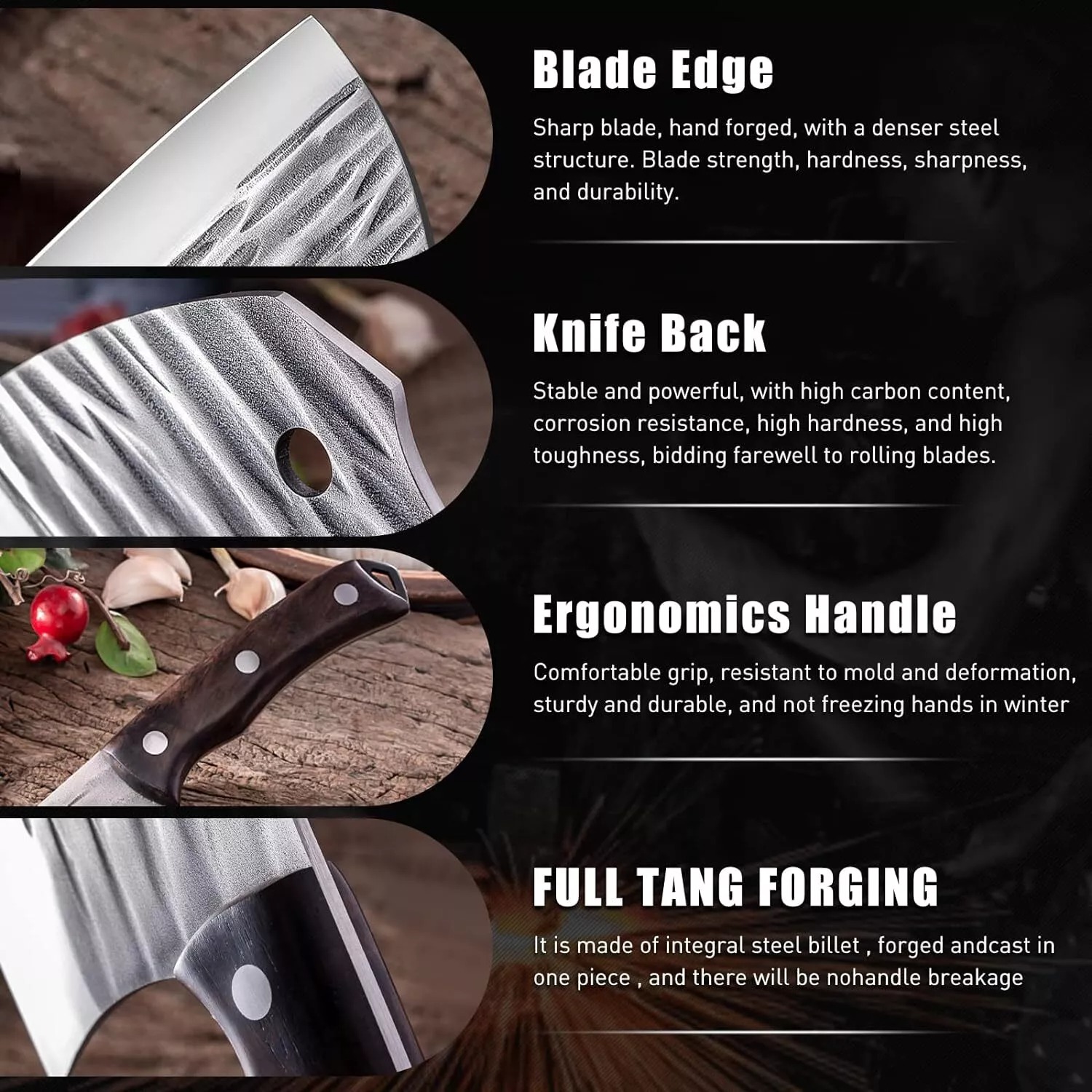Pisau dapur tempa ultra cepat, - Wok Carbon Steel ulasan dan harga