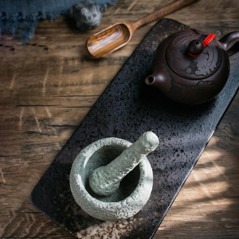 Set Mortar dan Pestle Granit A - Mortar Pestle Granite ulasan dan harga