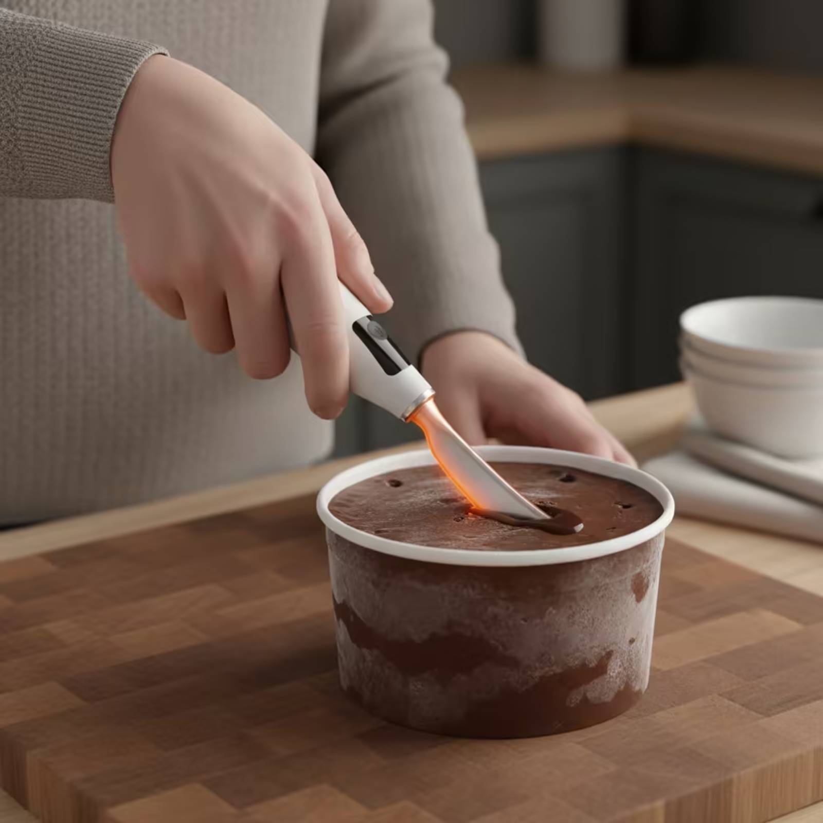 Alat Pengambil Es Krim Elektri - Home Cooking Usa ulasan dan harga