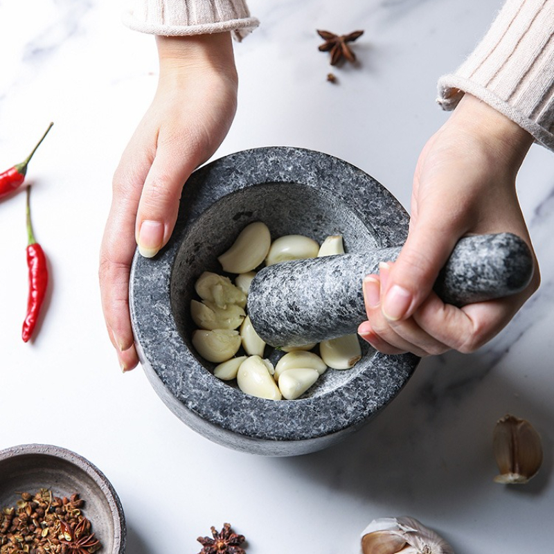 Set Alat Penggiling Mortar dan - Mortar Pestle Granite ulasan dan harga