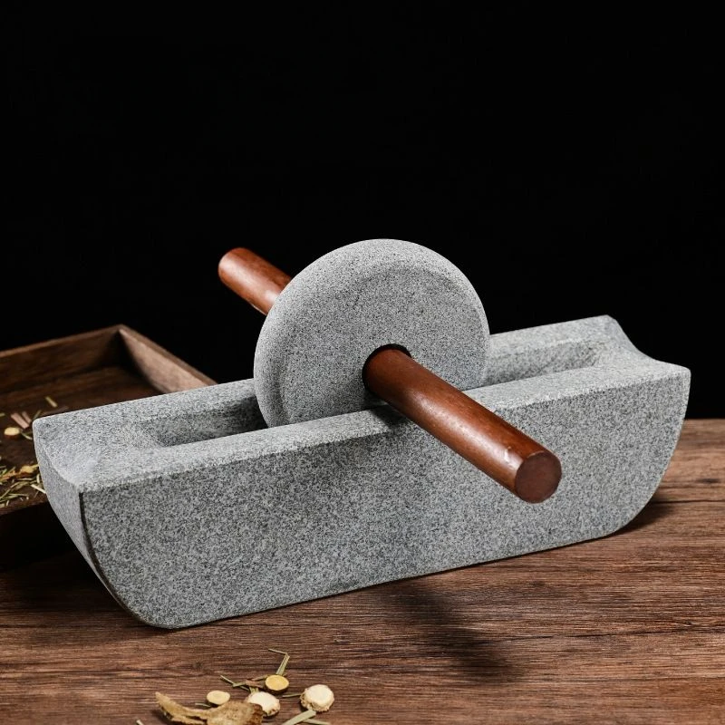 Mesin Penggiling Teh Stone Mil - Mortar Pestle Granite ulasan dan harga
