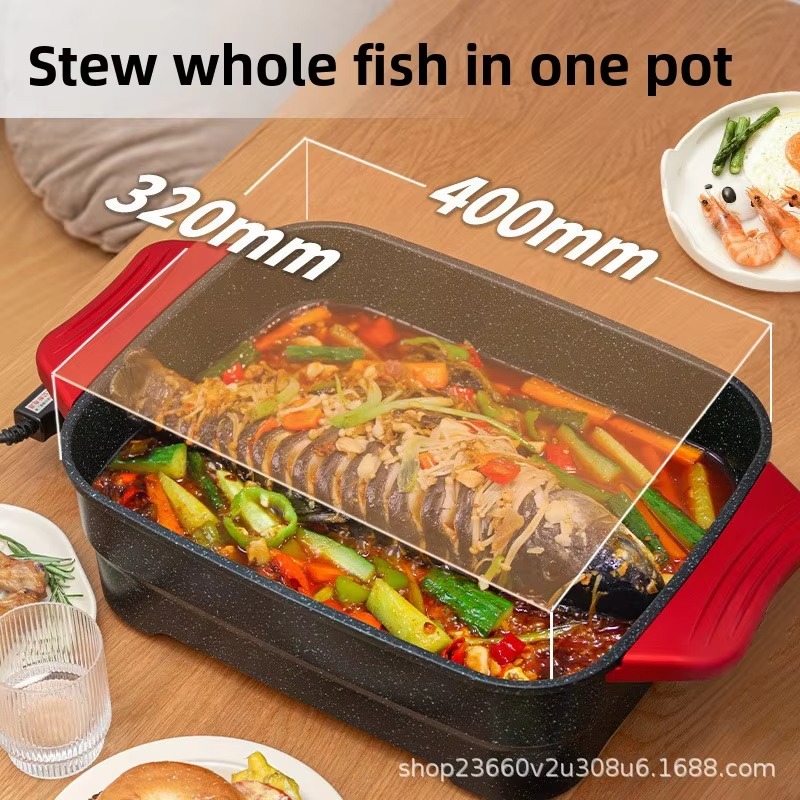 Panci Listrik Multifungsi untu - Home Cooking Usa ulasan dan harga