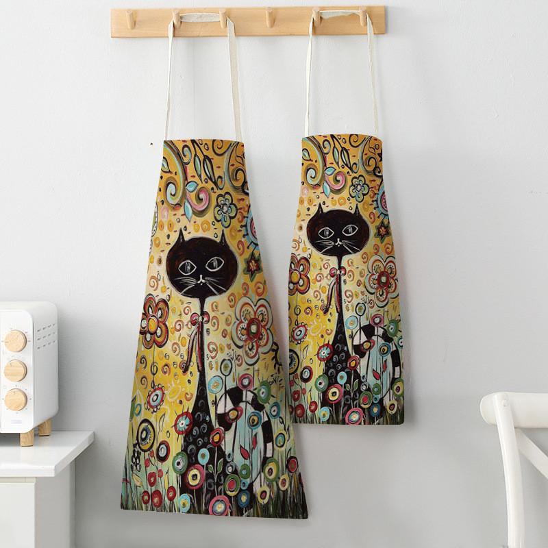 Celemek Memasak Dapur Bunga Ce - Home Cooking For Cats ulasan dan harga