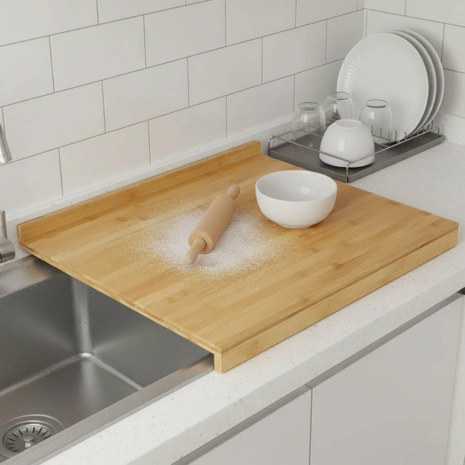 Papan Pemotong di Atas Wastafe - Home Cooking Usa ulasan dan harga