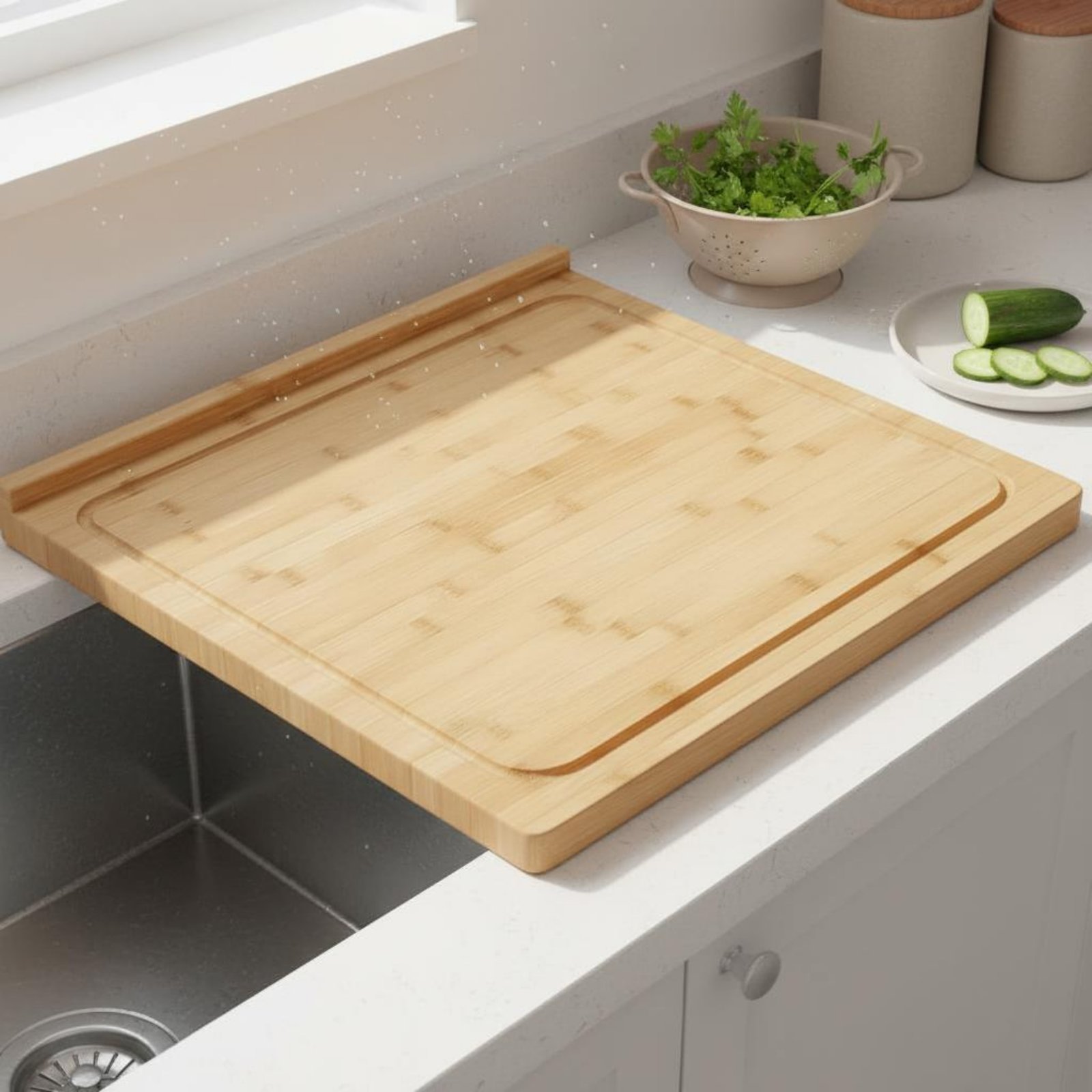 Papan Pemotong di Atas Wastafe - Home Cooking Usa ulasan dan harga