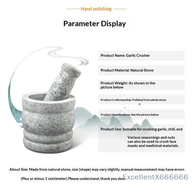 Set Alat Penumbuk dan Gilingan - Mortar Pestle Granite ulasan dan harga