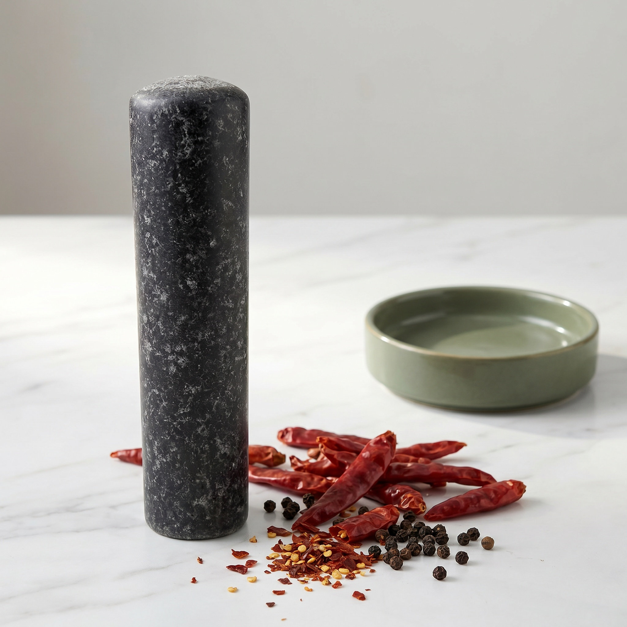 Alat Penggiling Dapur Besar da - Mortar Pestle Granite ulasan dan harga