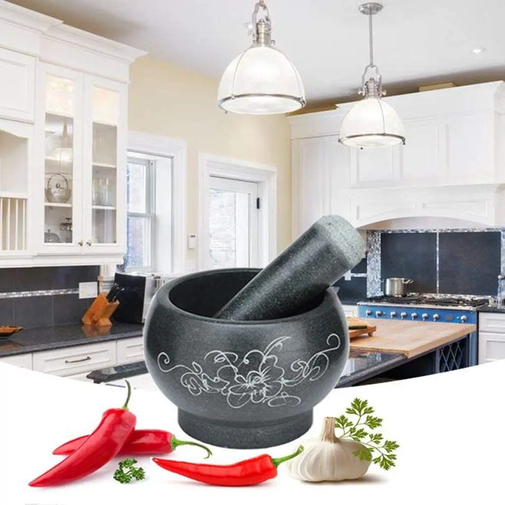 Mortar Natural granit Mortar d - Mortar Pestle Granite ulasan dan harga